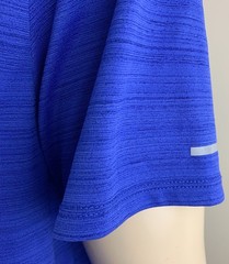 NIKE Men’s Miler Dri-Fit Short Sleeve Running Shirt T-Shirt Blue Size XL
