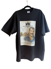 Julian Rodriguez T Shirt Black shirt with color image XL Shaka Brand