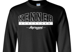Kenner Louisiana T-Shirt Long Sleeve Graphic tee
