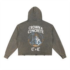 Crown & Concrete Monarch Utility Jacket Hoodie