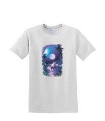 T-shirt small to 3xL UNICORN MONOCEROS moonlight sealife resort beach horse fun