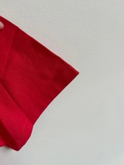 Gucci Oversized Vertical Logo Tee in Red BNWT S