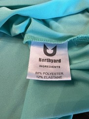 Northyard Men Mint Green XL Shirt Sleeve Tshirt With Logo Preowned
