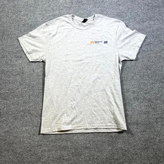 Gildan Softstyle CVC T-Shirt Mens M Gray Command Alkon 50th Anniversary Graphic