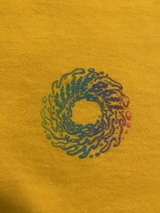 Vintage NHS Slime Ball Skateboards Yellow T Shirt Sz 2XL (25.5in W X 30in L) Y2K