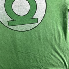 Green Lantern Shirt Mens Large Green DC Comics Superhero Movie Graphic Tee