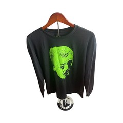 Night Of The Living Dead Coming To Get You Barbara Long Sleeve Black Green XL