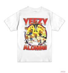Chinatown Market Team YEEZY Alumni Graphic Men’s White Tee Size Large