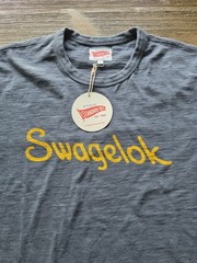 New, Standard Rec T-Shirt, “Swagelok” logo, Size Men’s M