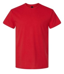 6Pack Gildan G500 Heavy Cotton Red T-Shirt – S,M,L,XL