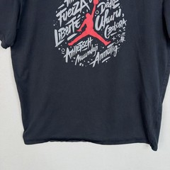 Jordan Shirt Mens XL Black Freedom Jumpman Graphic Basketball Nike Tee