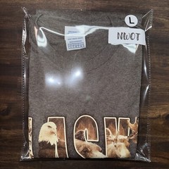Mt. McKinley DENALI NATIONAL PARK Alaska Size Large Hipster Dad Tee NWOT Nature