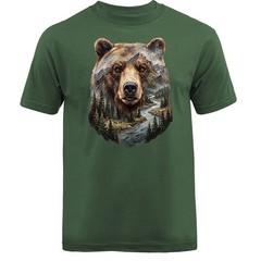 Wild Bear in Nature Wilderness Hunting Wildlife T-shirt