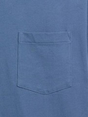 Gap Shirt Mens Medium Blue Everyday Soft Original Pocket Crew Tee $25 MSRP NWT M