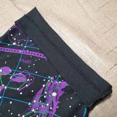 VTG 93 Liquid Blue Disneyland XXL Constellation Astrology Glow Shirt USA NWT AOP