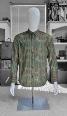 Men’s Italian Fashion Long Sleeves Buttom-Up Metallic Green Olive Bronze Shirt