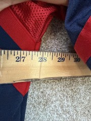 Vintage 90s Tommy Hilfiger Mens Size 2XL Reversible Jersey T-Shirt #85 Blue Red