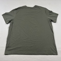 Pact Mens V neck Gray Green Short Sleeve Organic Cotton T-shirt Tee Casual Sz XL