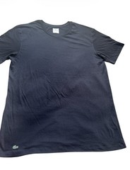 Lacoste Underwear Supima Cotton T-Shirt Men’s XXL Black Crew Neck Tee