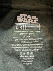Star Wars Graphic T Shirt Official C Life Group Very Thick Sz Large Men’s