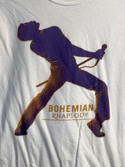 Anvil Queen Bohemian Rhapsody Shirt Sz S White Freddie Mercury 2019 Movie Unisex