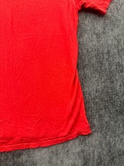 Adidas Go To Tee Shirt Mens Medium Red Short Sleeve Crew Neck Cotton Performance