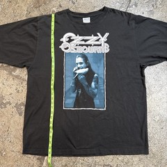 1992 Vintage Ozzy Osbourne The Last Bloody Shows Texas Dove Black T Shirt Sz XL