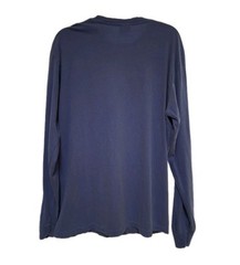 Comfort Colors Adult 100% USA Cotton Heavyweight RS Long Sleeve T-Shirt LG Blue
