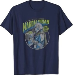 STAR WARS ~ Mandalorian ~ Graphic ~ Small (34/36) ~ Short Sleeve ~ T-Shirt