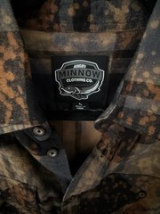 NEW Sleestak Plaid Shirt Land of the Lost Button Up Black & Brown Size Large