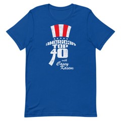 AMERICAN TOP 40 Radio Casey Kasem Graphic Tee Shirt Short-Sleeve Unisex T-Shirt