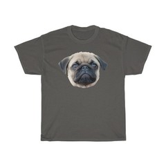 Personalized Pet Portrait Comfort Tee Custom Dog Cat Photo Shirt