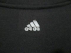 Adidas Climate Men’s XL Short Sleeve T-shirt Black with Neon Yellow Stitching
