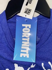 Fortnite Shirt Mens Large Blue Emote Dances Video Game Graphic Tee T-Shirt