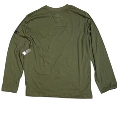 NWT Official US Army Licensed Logo Long Sleeve T-Shirt Green Men’s Size L