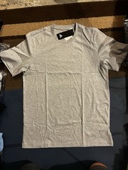 Adidas Fresh Short Sleeve Shirt Mens Tee Logo Back Gray X-Large New tags In Bag