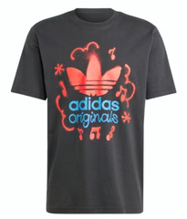 NEW MEN’S ADIDAS ORIGINALS MUSIC NOTES TREFOIL TEE SHIRT ~SIZE 2XL #IS0224