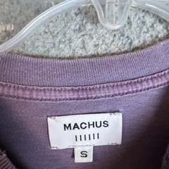 Machus Private Label Vintage Wash Purple T Shirt Size Small / Medium Boxy Pdx