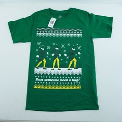 Elf Movie Green T Shirt Tee Green Small Holiday Christmas Hug