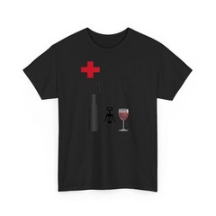 Teacher Survival Kit Funny Wine T-Shirt