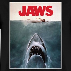 Jaws Movie Poster Logo Men’s T-Shirt