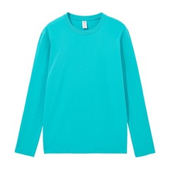 2026 New Combed Compactall Cotton Heavy Round Neck Solid Color