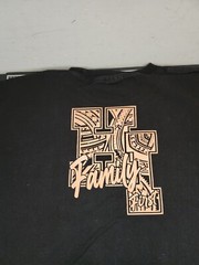 Shaka Active Family First Graphic HI Black T-shirt Mens Size 2XL XXL