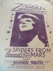 David Bowie Ziggy Stardust Spiders From Mars Graphic T-Shirt XL Junk Food