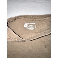 Carhartt Mens Loose Fit K87 Pocket T-Shirt Tan Brown Size Medium