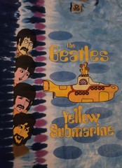 The Beatles 2005 Yellow Submarine Liquid Blue Music Band T-Shirt Men’s Size-2XL