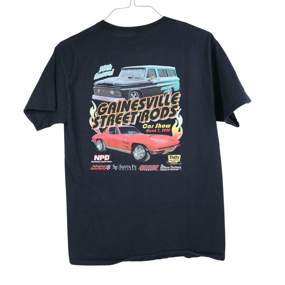 Gainesville Street Rods 38th Annual Car Show Graphic T-Shirt Men’s Small
