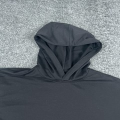 BYLT Shirt Mens 2XL Black Drop-Cut Hooded Long Sleeve Tee Tagless Lightweight