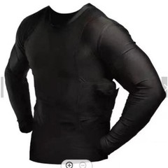 Concealment Clothes Men’S Crew Neck Undercover- Concealed Holster Carry Tops