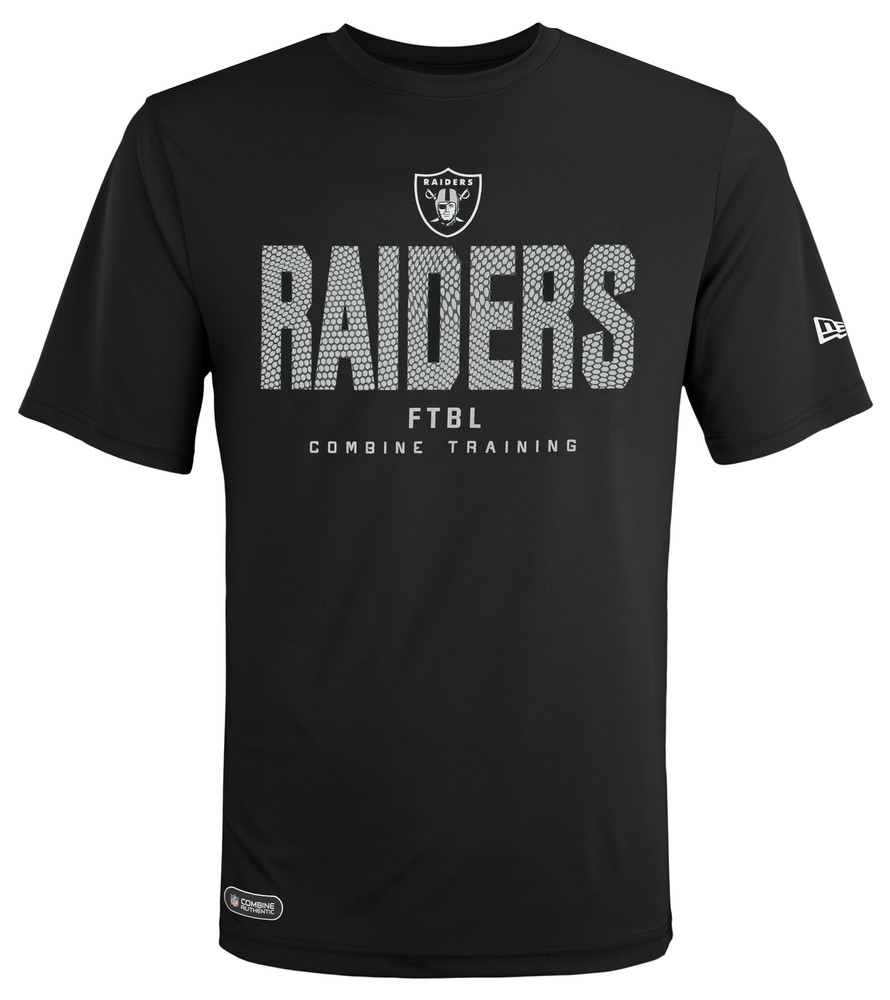 New Era NFL Men’s Las Vegas Raiders Grids Primary Team Color T-Shirt